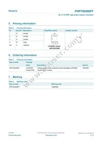 PHPT60406PYX Datasheet Page 2