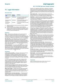 PHPT60610PYX Datasheet Page 12