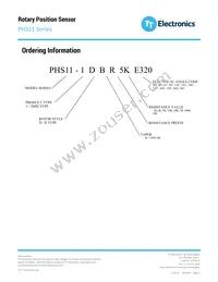 PHS11-1DBR5KE90 Datasheet Page 3