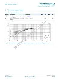 PHU101NQ03LT Datasheet Page 5