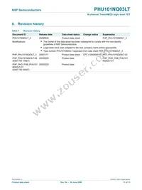 PHU101NQ03LT Datasheet Page 11