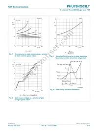 PHU78NQ03LT Datasheet Page 7