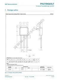 PHU78NQ03LT Datasheet Page 9