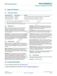 PHU78NQ03LT Datasheet Page 11