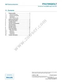 PHU78NQ03LT Datasheet Page 12