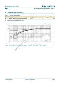 PHX18NQ11T Datasheet Page 4