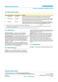 PHX20N06T Datasheet Page 11