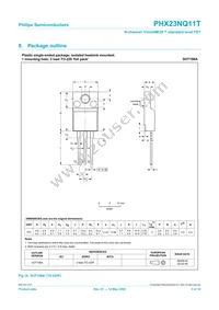 PHX23NQ11T Datasheet Page 9