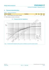 PHX34NQ11T Datasheet Page 4