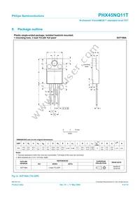 PHX45NQ11T Datasheet Page 9