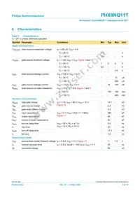 PHX8NQ11T Datasheet Page 5