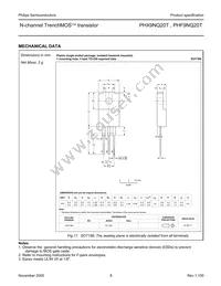 PHX9NQ20T Datasheet Page 8