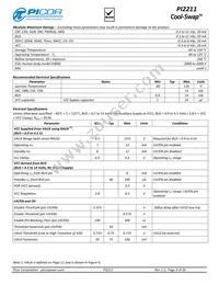 PI2211-00-QAIG Datasheet Page 3