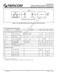 PI2EQX3211BHE Datasheet Page 4