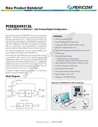 PI2EQX4951SLZDEX Datasheet Cover