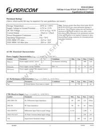 PI2EQX5804CNJEX Datasheet Page 17