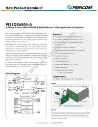 PI2EQX6804-ANJE Datasheet Cover