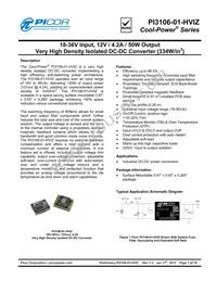 PI3106-01-HVIZ Datasheet Cover