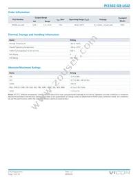 PI3302-03-LGIZ Datasheet Page 3