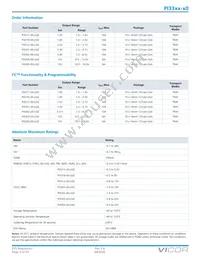 PI3305-20-LGIZ Datasheet Page 3