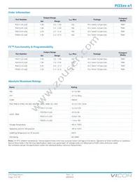 PI3312-21-LGIZ Datasheet Page 3