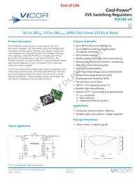 PI3749-20-LGIZ Datasheet Cover