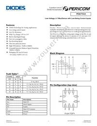 PI3A114-AZLEX Datasheet Cover