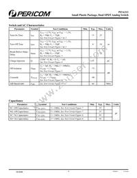 PI3A212ZLEX Datasheet Page 4