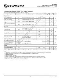 PI3A4626ZCEX Datasheet Page 3
