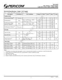 PI3A4626ZCEX Datasheet Page 5