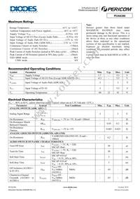 PI3A6386ZLEX Datasheet Page 3