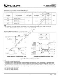 PI3B16215A Datasheet Page 3