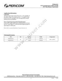 PI3B16232A Datasheet Page 5