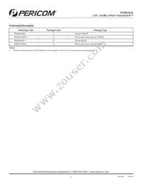 PI3B16244AEX Datasheet Page 5