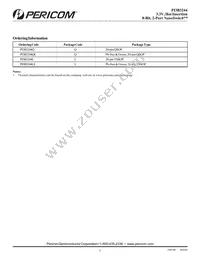 PI3B3244QEX Datasheet Page 5