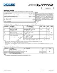 PI3B3257AQEX Datasheet Page 2