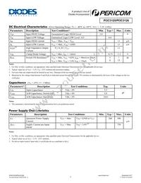 PI3C3125ZJEX Datasheet Page 3
