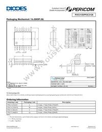 PI3C3125ZJEX Datasheet Page 7