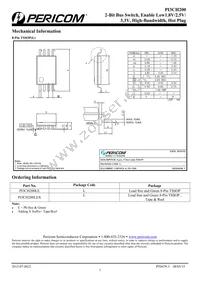 PI3CH200LEX Datasheet Page 7