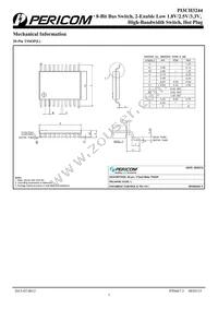 PI3CH3244LE Datasheet Page 7
