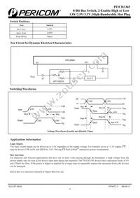 PI3CH3345LE Datasheet Page 5