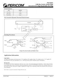 PI3CH401ZHEX Datasheet Page 5