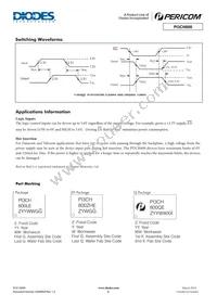 PI3CH800QE Datasheet Page 6