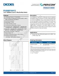 PI3DBS16413ZHEX-55 Datasheet Cover