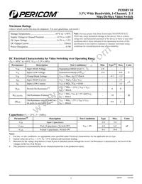 PI3DBV10ZEX Datasheet Page 2