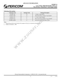 PI3DBV14ZHE Datasheet Page 9