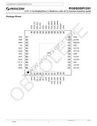 PI3EQXDP1201ZBEX Datasheet Page 2