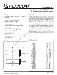 PI3HDMI1210-ABEX Datasheet Cover