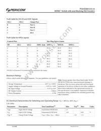 PI3HDMI1310-AZLE Datasheet Page 4