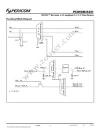 PI3HDMI1421ZHEX Datasheet Page 2